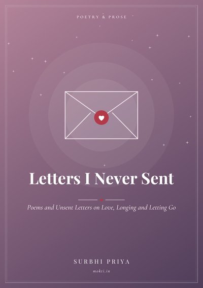 Cover of Letters I Never Sent by Surbhi Priya