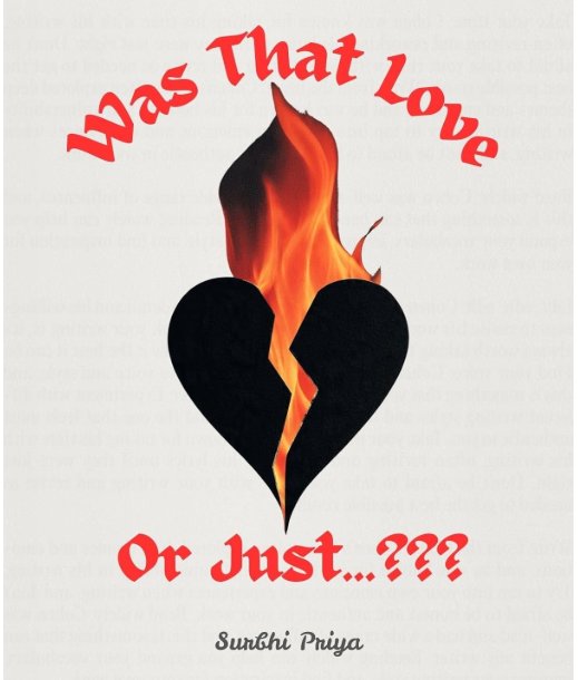 Cover of Was That Love Or Just…??? by Surbhi Priya